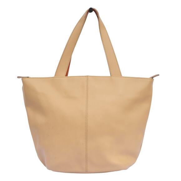 French Designer LAMARTHE Luxury Italian Leather Shoulder Bag Top Handle Tote - Picture 1 of 8